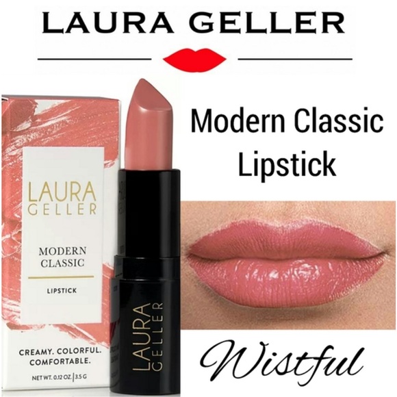 ⚫️ Laura Geller Modern Classic Lipstick Color Wistful Full-Size New In Box - Picture 1 of 5